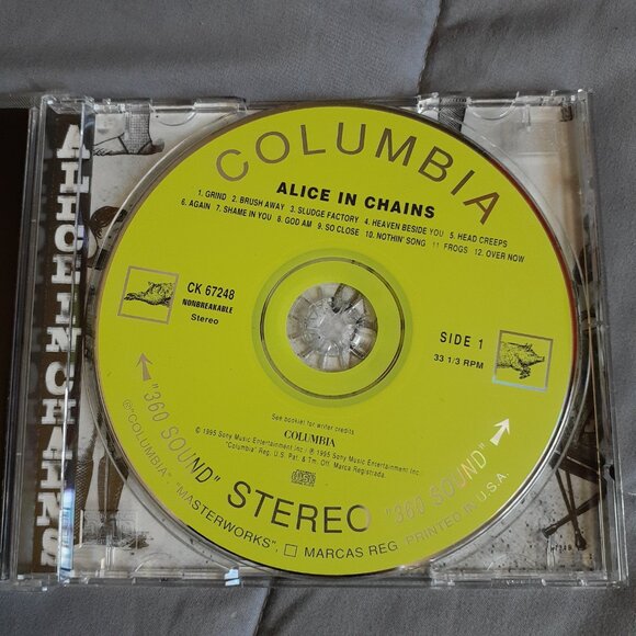 Alice in Chains - Self Titled (Tripod) 90s Grunge Alternative Rock CD - Picture 5 of 5